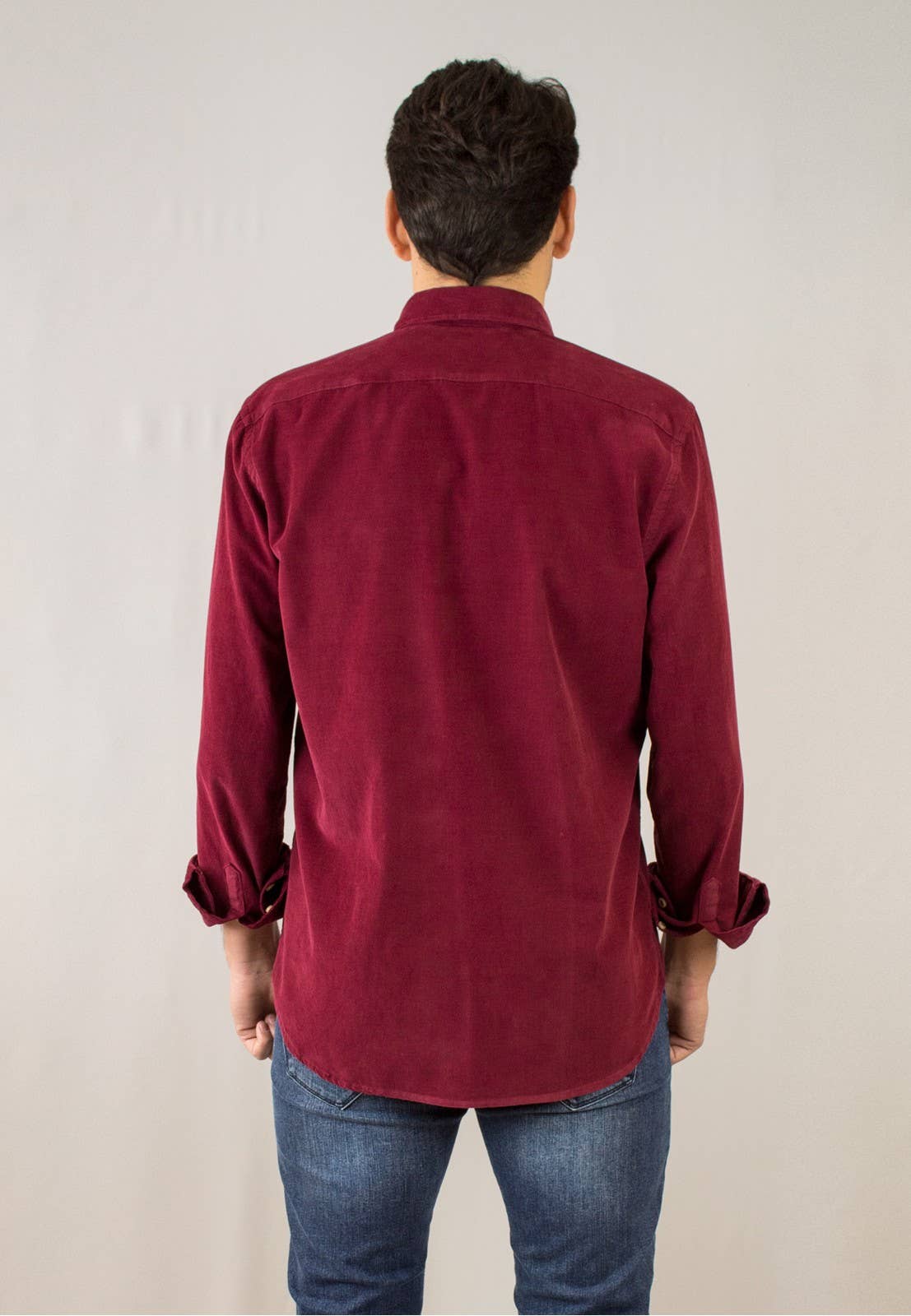 Merlot Corduroy Cotton Heritage Shirt