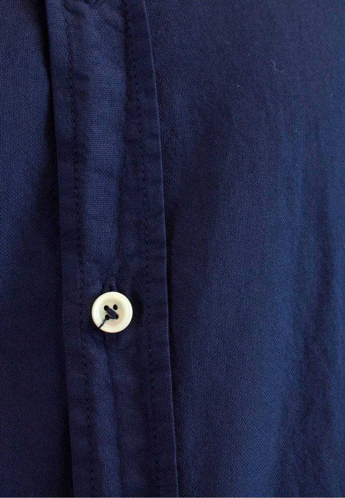 Midnight Navy Cotton Shirt