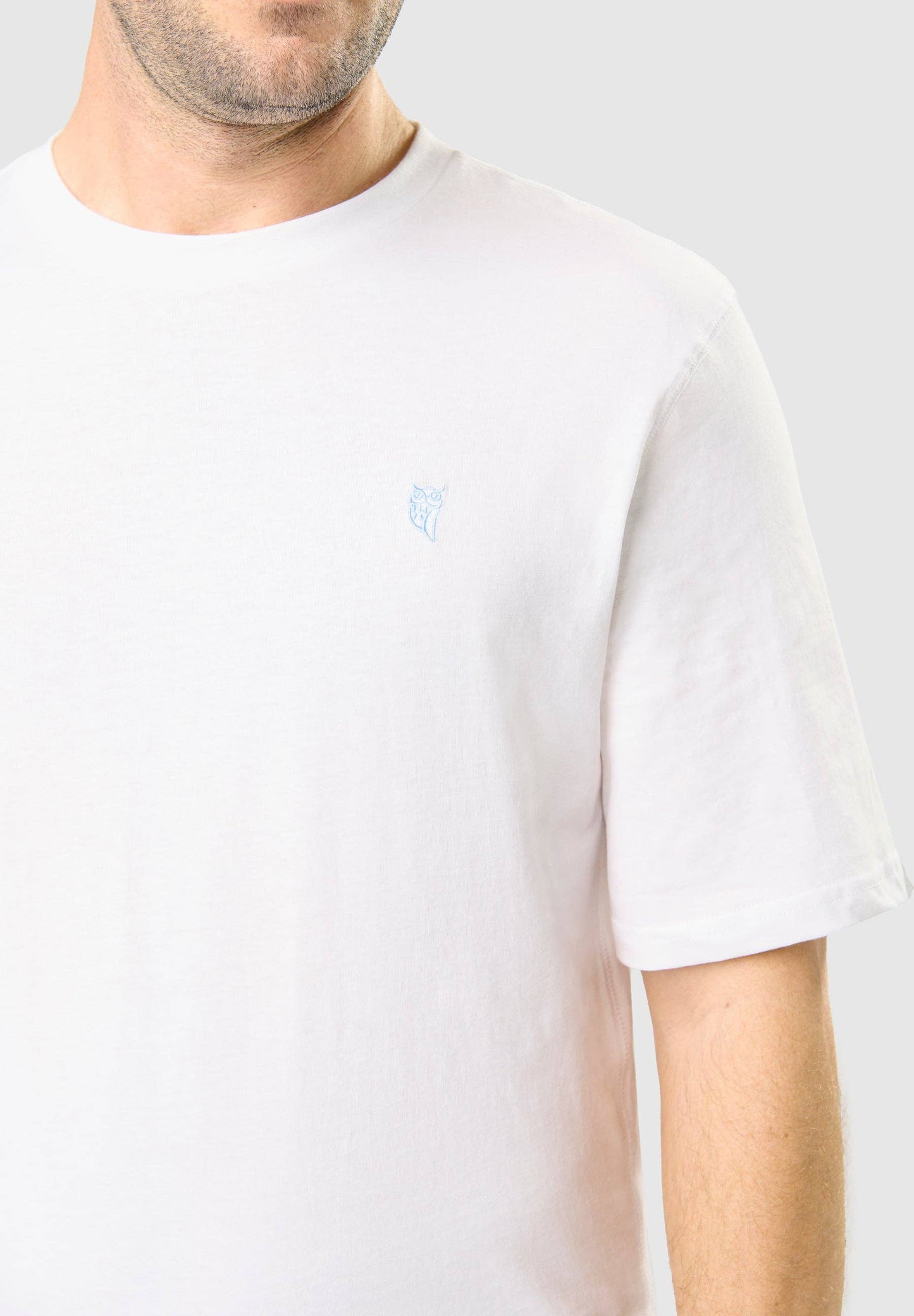 White Cotton Lounge Tee