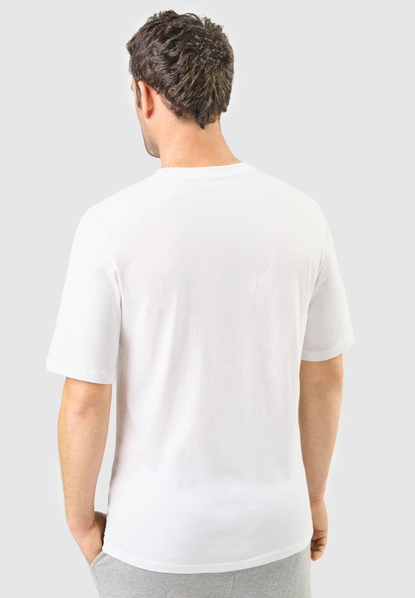 White Cotton Lounge Tee