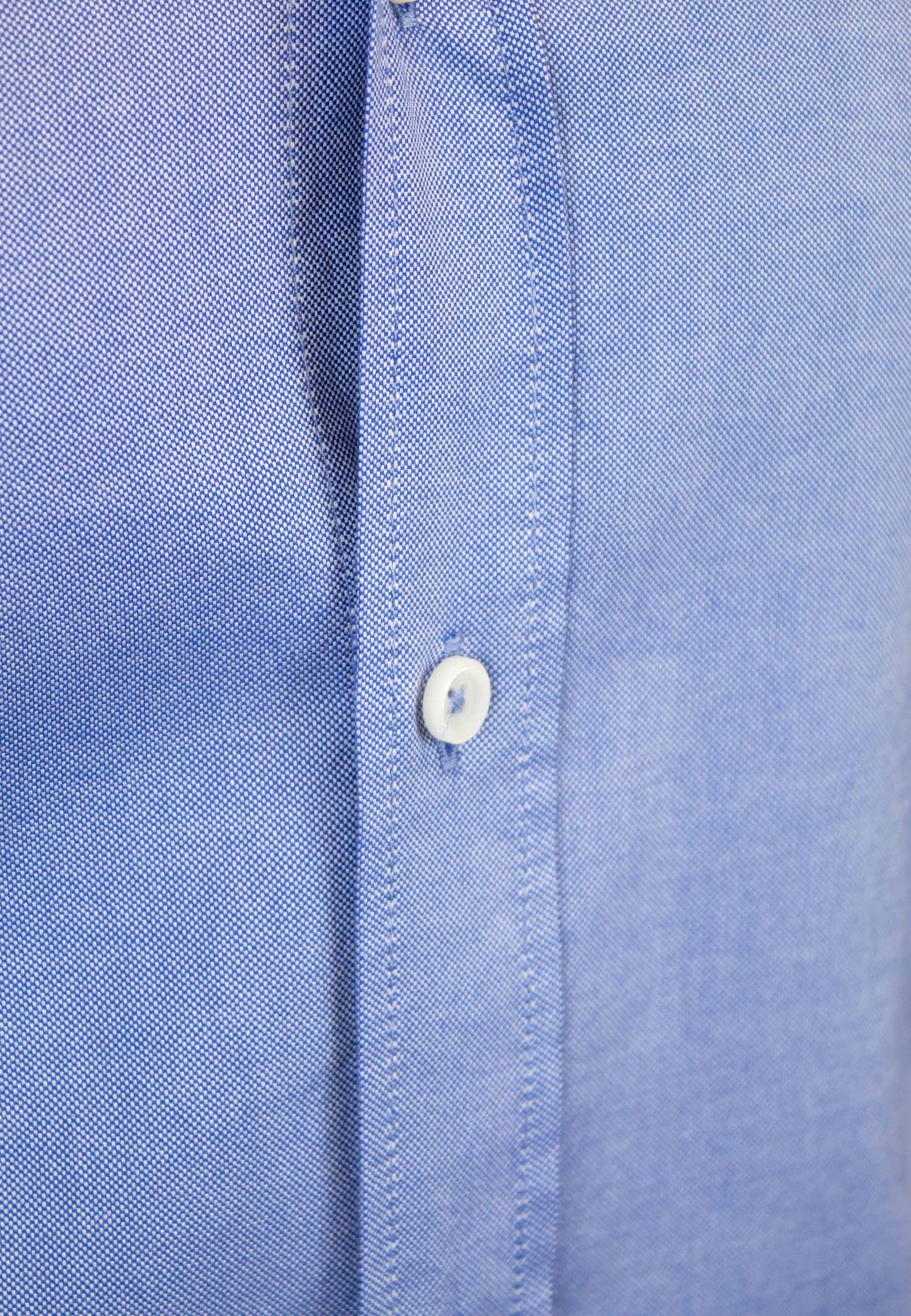 Blue Washed Oxford Cotton Shirt