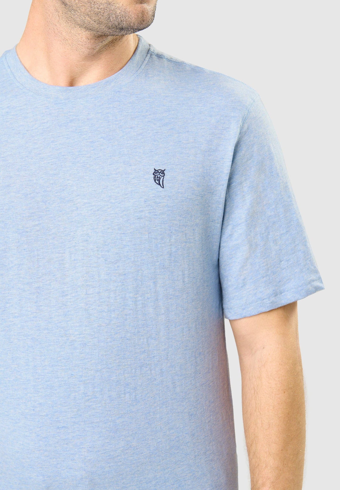 Powder Blue Cotton Lounge Tee